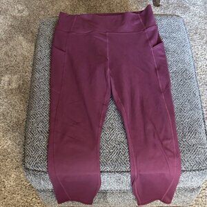 Oasis High Leggings Merlot Colored